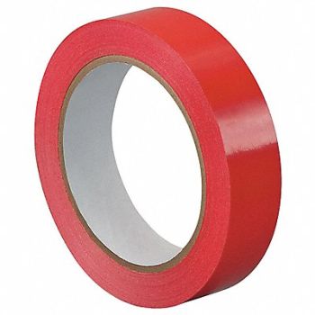 TAPECASE Bag Sealing Tape Red 3/8 in W 72 yd L, 15D734