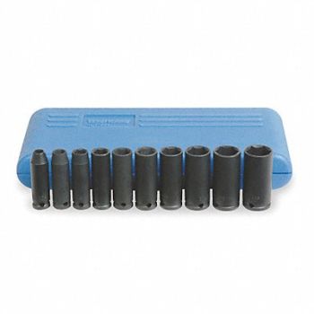 WESTWARD Impct Skt St Steel Blk Oxd 5/16- 7/8 in, 4YP59