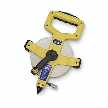 WESTWARD Long Tape Measure 1/2Inx100ft Fiberglass, 4YP86
