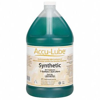 ACCU-LUBE Synthetic Lubricant MQL 1 Gal VOC Free, 4YPL5