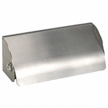 TOUGH GUY Toilet Paper Holder (2) Rolls Satin, 4YRE4