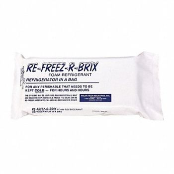 POLAR TECH Freezer Pack 5 lb 9 L 4 W PK3, 4YRK2