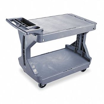 AKRO-MILS Utility Cart 400 lb Load Cap. PE, 4YT95