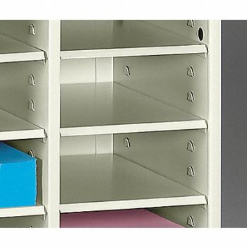 TENNSCO Shelves Legal Size Putty PK5, 4YTD9