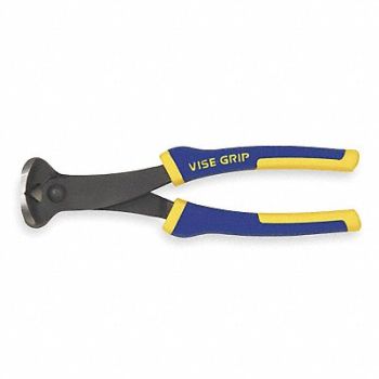 IRWIN VISE-GRIP End Cutting Nippers 8 In., 4YU78