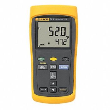 Fluke-52-2 NIST Thermocouple Thermometer, 4YV89