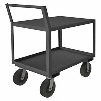 GRAINGER APPROVED Low-Profile Utility Cart 1 200 lb Steel, 4YW68