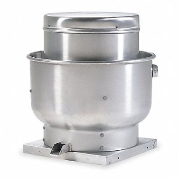 DAYTON Aluminum Dia 30.4 H Roof Fan w.Motor, 56JN90
