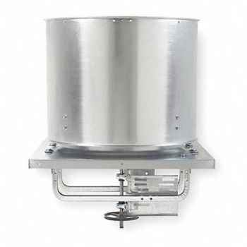 DAYTON Steel 69 Dia 73 L 48 H Roof Fan w.Motor, 7HZ45