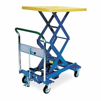 SOUTHWORTH Scissor Lift Cart 770 lb Steel Fixed, 4YZ95
