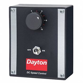 DAYTON DC Speed Control 0 to 90/180V DC 2 A, 4Z527