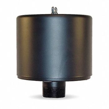SOLBERG Filter Silencer 1 1/4 MNPT Inlet 70 cfm, 4Z681