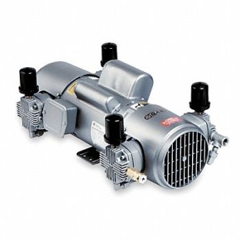 GAST Piston Air Compressor 2 hp 1 Phase, 4Z707