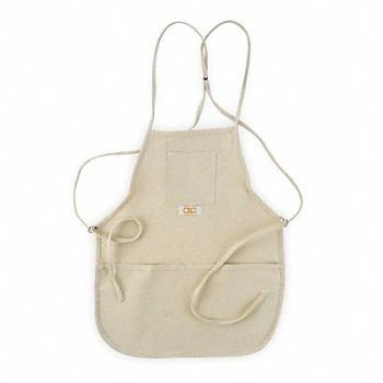 CLC Tool Apron White Canvas 29 to 46 in, 4ZB63
