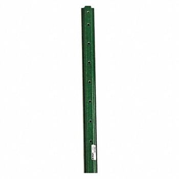 BRADY Sign Post Green 8 ft L, 4ZH35