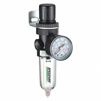 SPEEDAIRE Filt-Reg 1/4 NPT 14 cfm 5 micron, 4ZK76