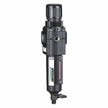 SPEEDAIRE Filt-Reg 3/8 NPT 80 cfm 40 micron, 4ZK84