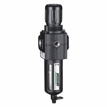 SPEEDAIRE Filt-Reg 1/2 NPT 120 cfm 40 micron, 4ZK91