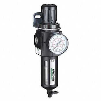 SPEEDAIRE Filt-Reg 3/8 NPT 120 cfm 40 micron, 4ZK93