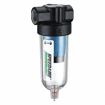 SPEEDAIRE Filter 1/4 NPT 6.5 cfm 0.01 micron, 4ZL17