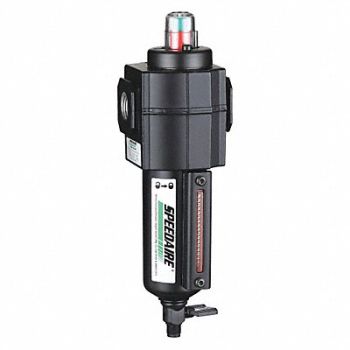 SPEEDAIRE Filter 1/2 NPT 20 cfm 0.01 micron, 4ZL35