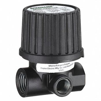 SPEEDAIRE Air Regulator 1/4 In NPT 13 cfm 300 psi, 4ZM13