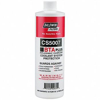 BALDWIN FILTERS Coolant Additive Chemical CS5007, 4ZMU1