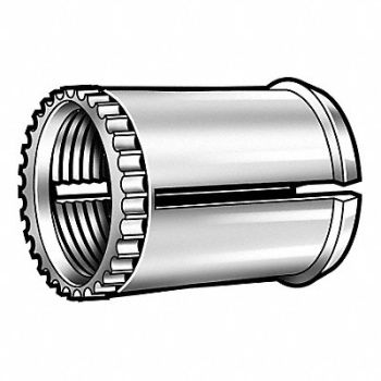 E-Z LOK Finsert Brass PK50, 4ZU45
