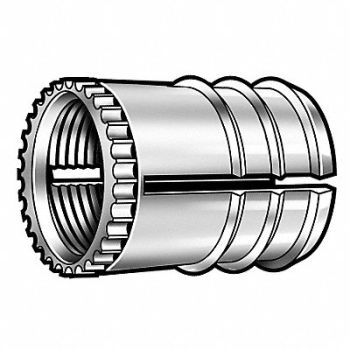 E-Z LOK Finsert Brass PK10, 4ZU53