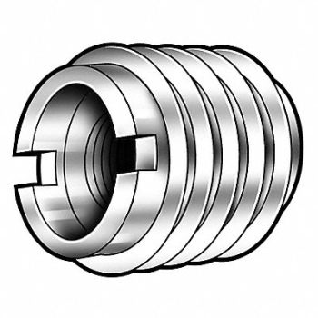 GRAINGER APPROVED Threaded Insert M8x1.25mm PK10, 4ZU72