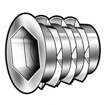GRAINGER APPROVED Thread Insert Hex 5/16-18 PK500, 4KXU9