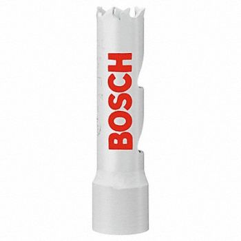 BOSCH Hole Saws 5/8 Dia Bi-Metal Shank 1/4, 802GJ3