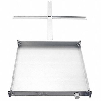 GRAINGER APPROVED Wall Mounted Water Heater Platform 50gal, 13G665