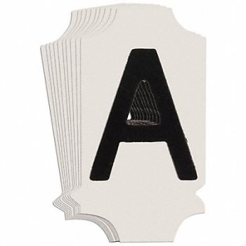 BRADY Numbers and Letters Labels PK 10, 800N09