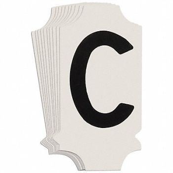 BRADY Numbers and Letters Labels PK 10, 800N12