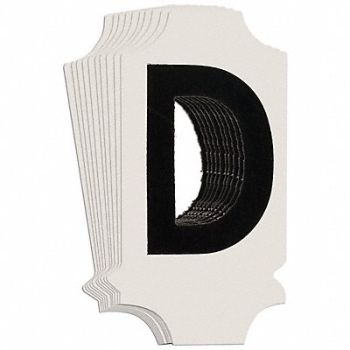 BRADY Numbers and Letters Labels PK 10, 800N13