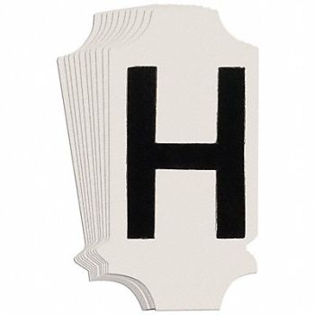 BRADY Numbers and Letters Labels PK 10, 800N17