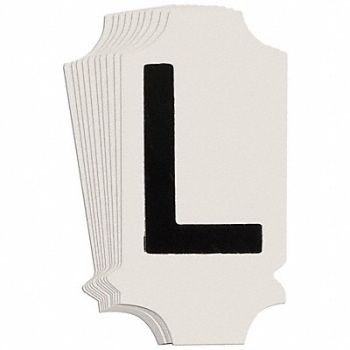 BRADY Numbers and Letters Labels PK 10, 800N21