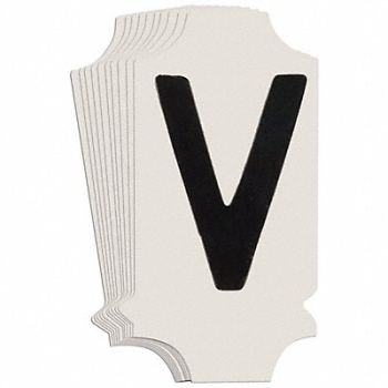 BRADY Numbers and Letters Labels PK 10, 800N32