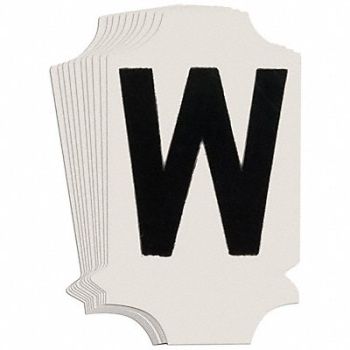 BRADY Numbers and Letters Labels PK 10, 800N33