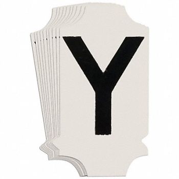 BRADY Numbers and Letters Labels PK 10, 800N35