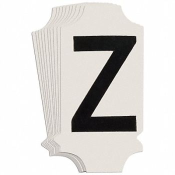 BRADY Numbers and Letters Labels PK 10, 800N36