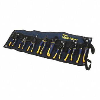 VISE GRIP GrooveLock/ProPliers Kit Bag Set 8 pcs., 501J84