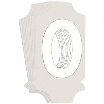 BRADY Numbers and Letters Labels PK 10, 800N37