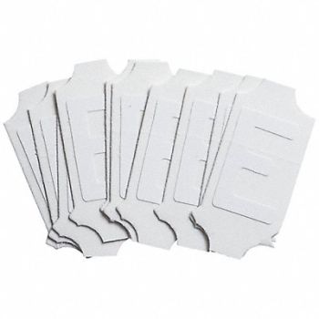 BRADY Numbers and Letters Labels PK 10, 800N49
