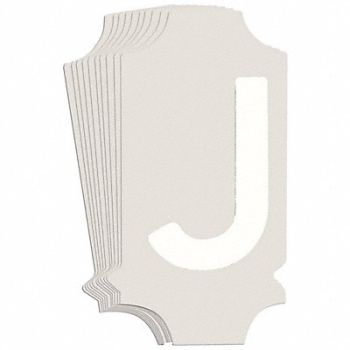 BRADY Numbers and Letters Labels PK 10, 800N53