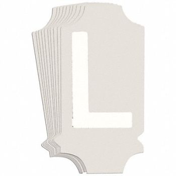 BRADY Numbers and Letters Labels PK 10, 800N55