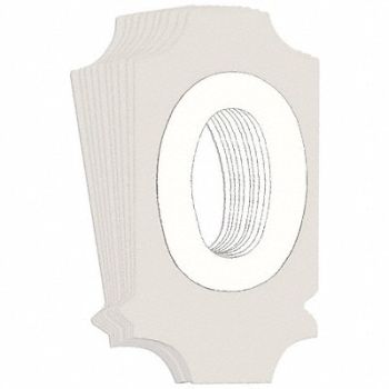 BRADY Numbers and Letters Labels PK 10, 800N57