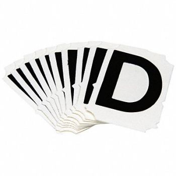 BRADY Numbers and Letters Labels PK 10, 800N84