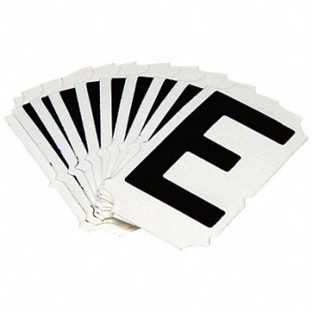 BRADY Numbers and Letters Labels PK 10, 800N85
